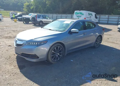 2015 Acura Tlx V6 Tech из США, поврежденный, VIN 19UUB2F54FA017818